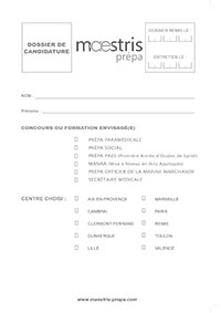 Dossier de candidature Eduka Beauté Valence