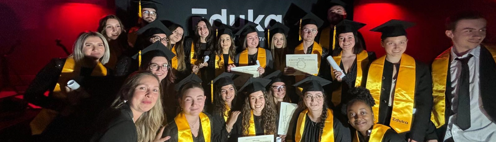 remise des diplomes eduka 2024